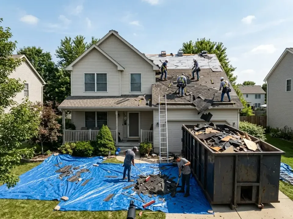 roof-replacement-debris-remova-004 — frequently asked questions, Cheapest Dumpster Rentals in Chariton, IA